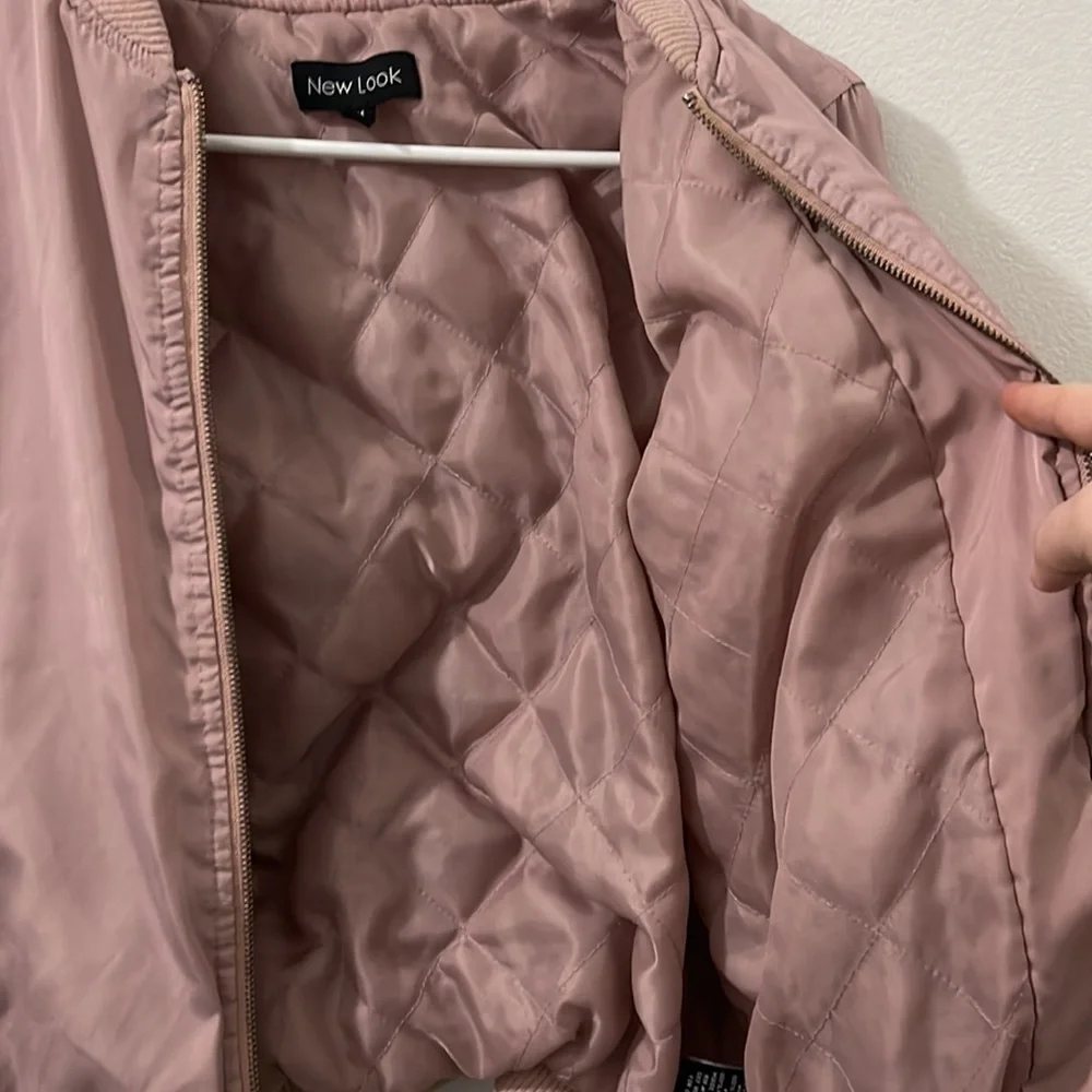 Pink New Look Bomber Jacket - Picture 4 of 5